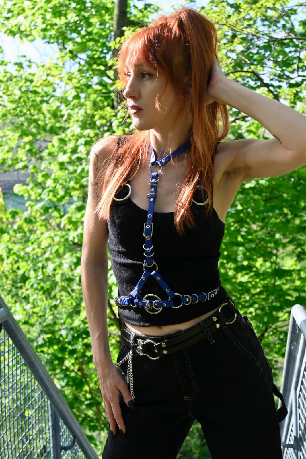 Zaria 2.0 vegan or leather harness