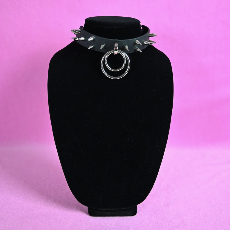 Loria vegan collar - optional spikes