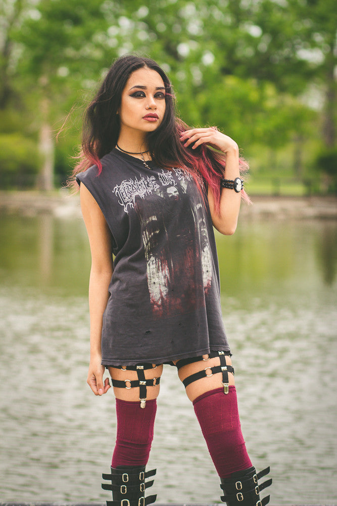 O ring adjustable garters - KinkyGirly - 2