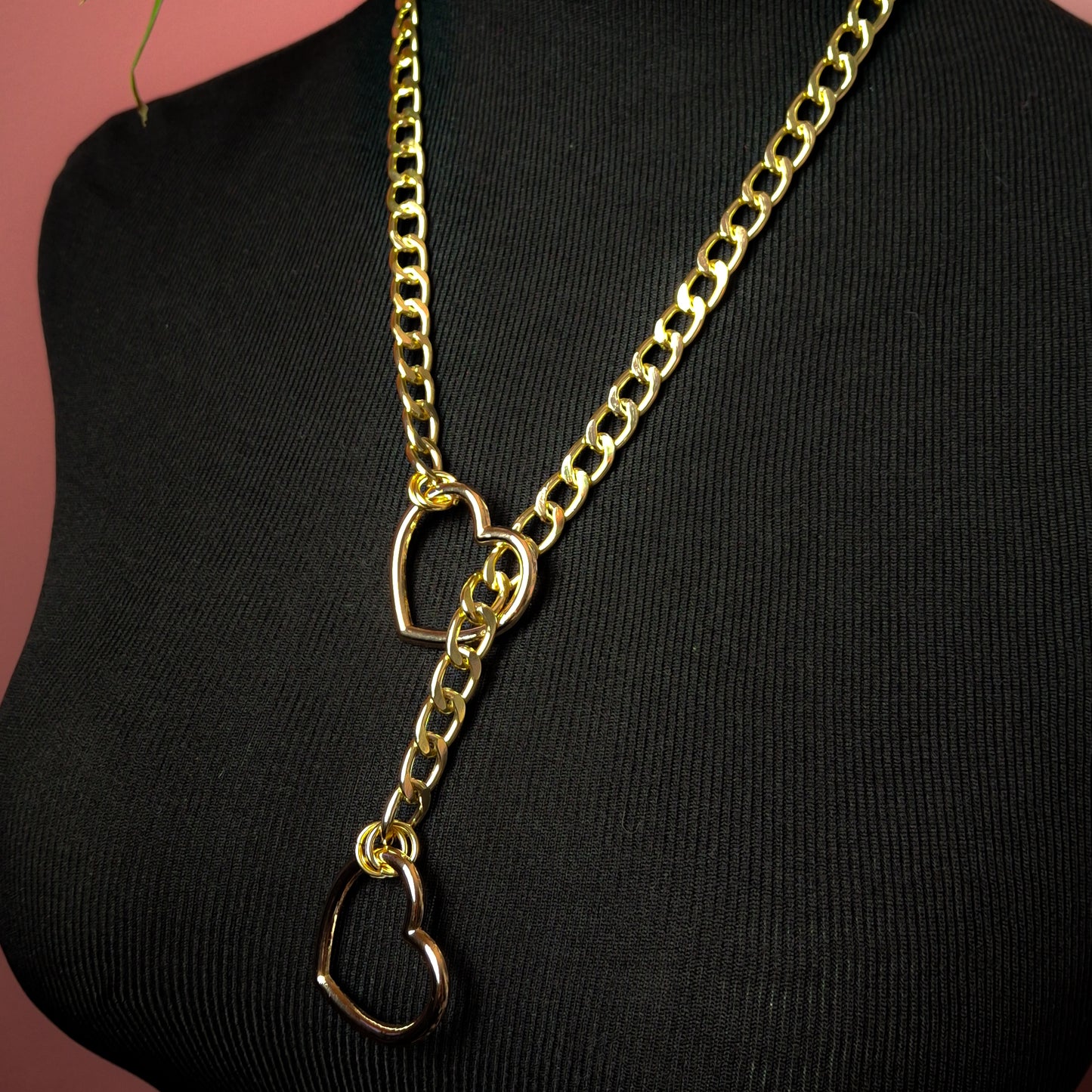 Slip chain necklace leash