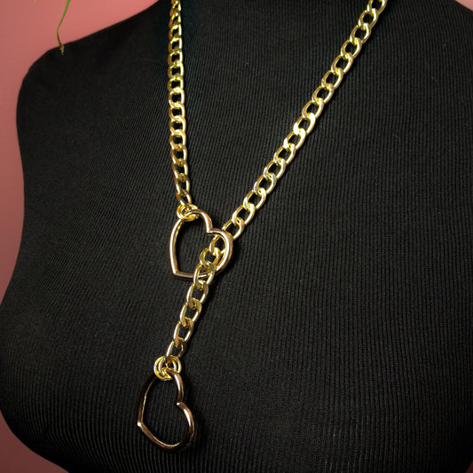 Slip chain necklace leash