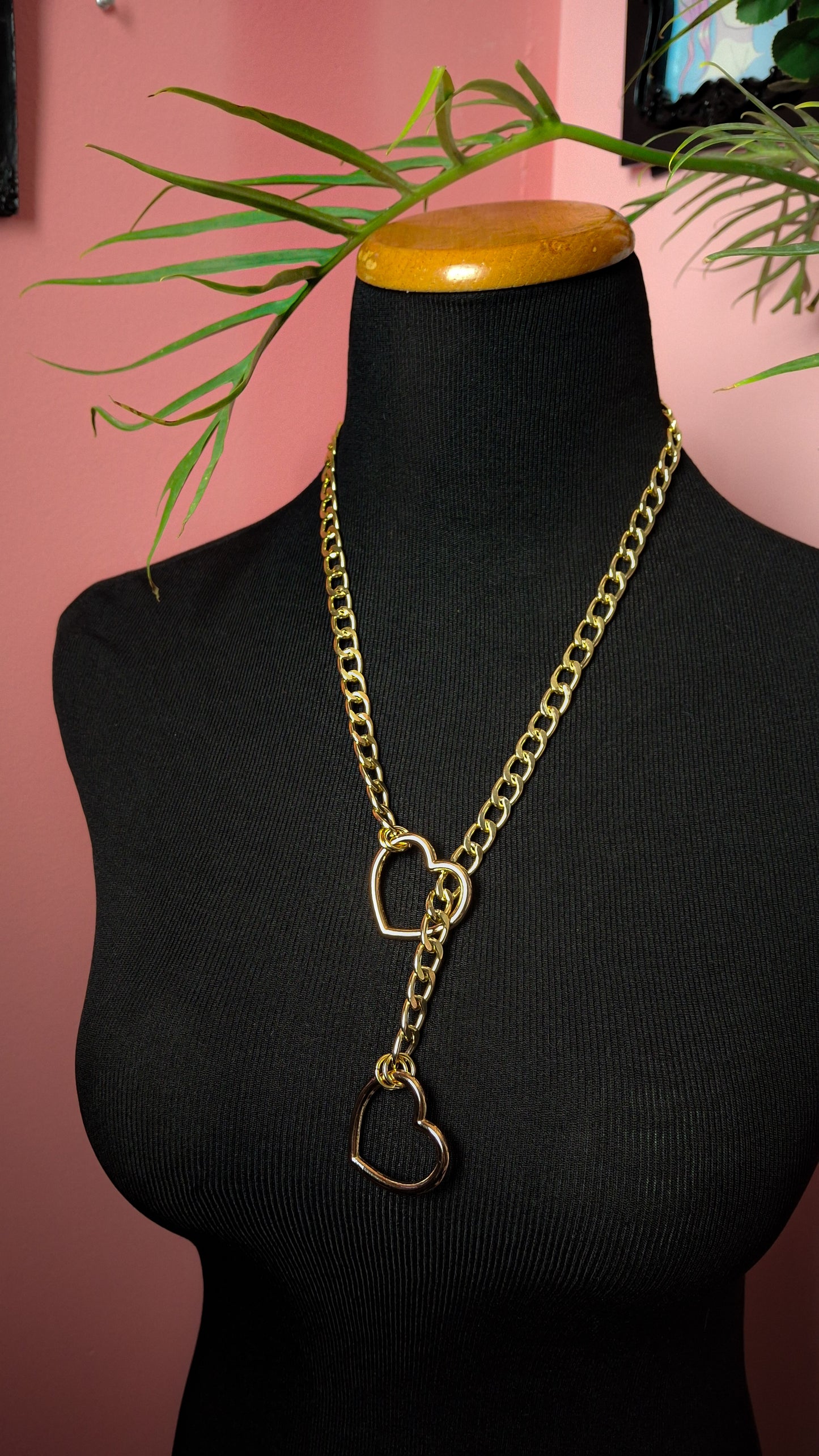 Slip chain necklace leash