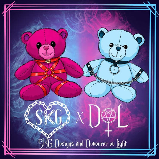 Bondage bear stickers