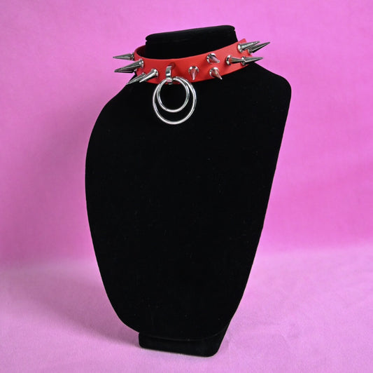 Loria vegan collar - optional spikes