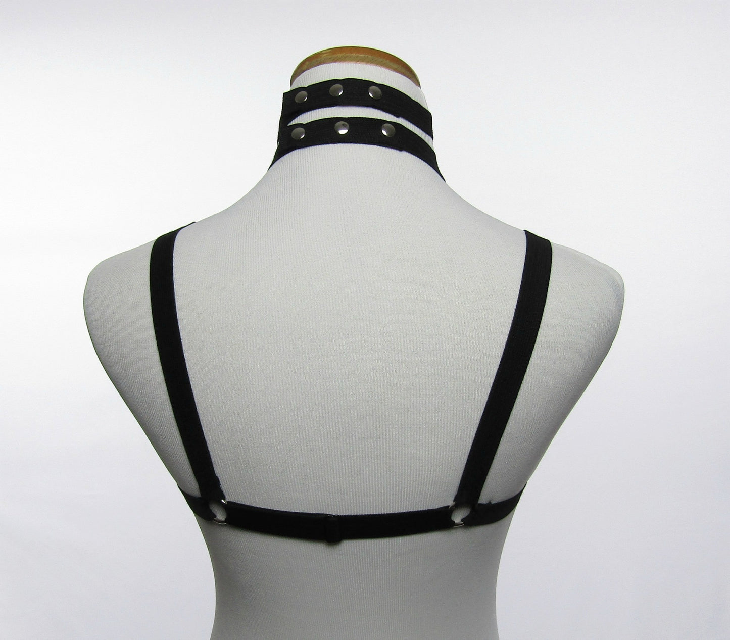 Dita choker harness - KinkyGirly - 4
